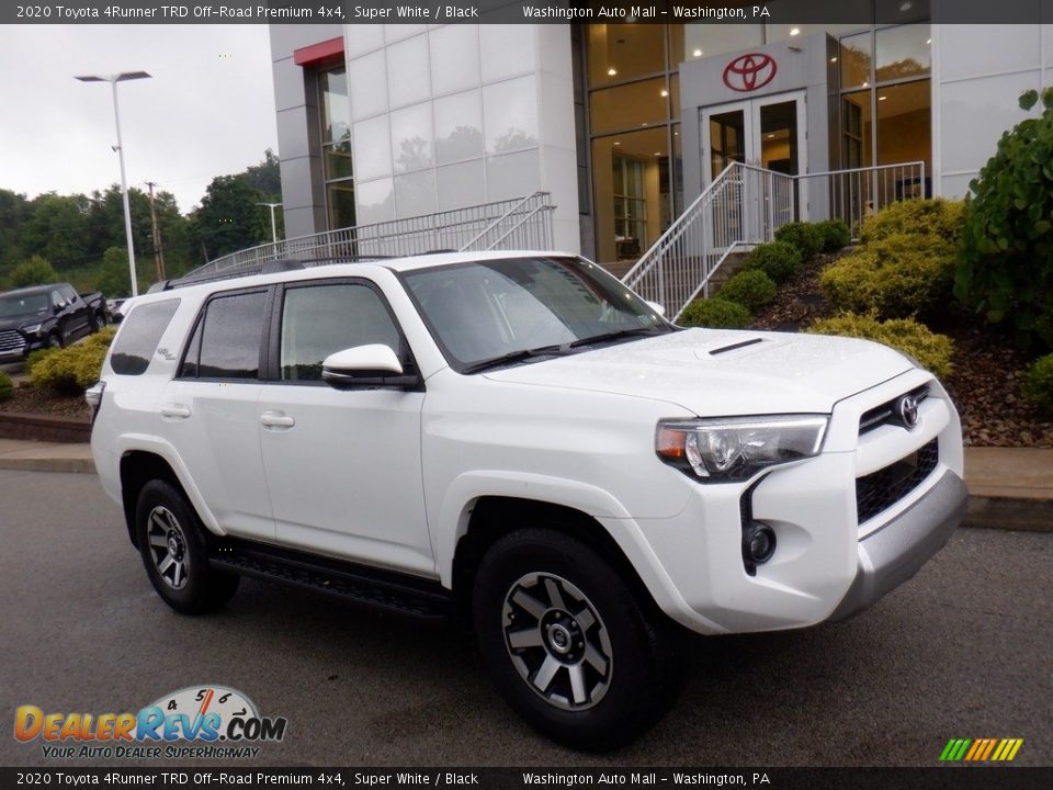 2020 Toyota 4Runner TRD Off-Road Premium 4x4 Super White / Black Photo #1