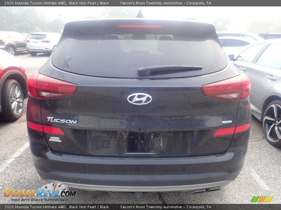 2020 Hyundai Tucson Ultimate AWD Black Noir Pearl / Black Photo #3