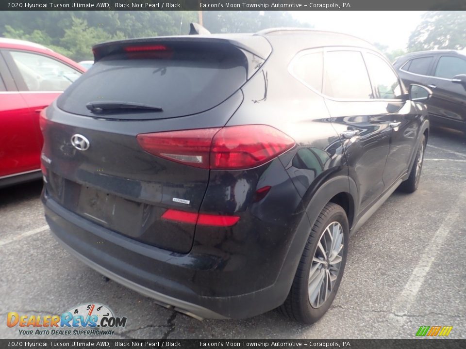 2020 Hyundai Tucson Ultimate AWD Black Noir Pearl / Black Photo #4