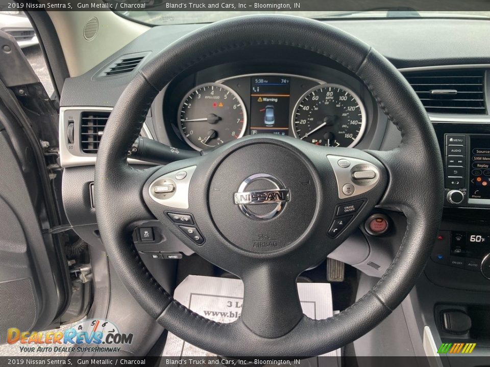 2019 Nissan Sentra S Steering Wheel Photo #18