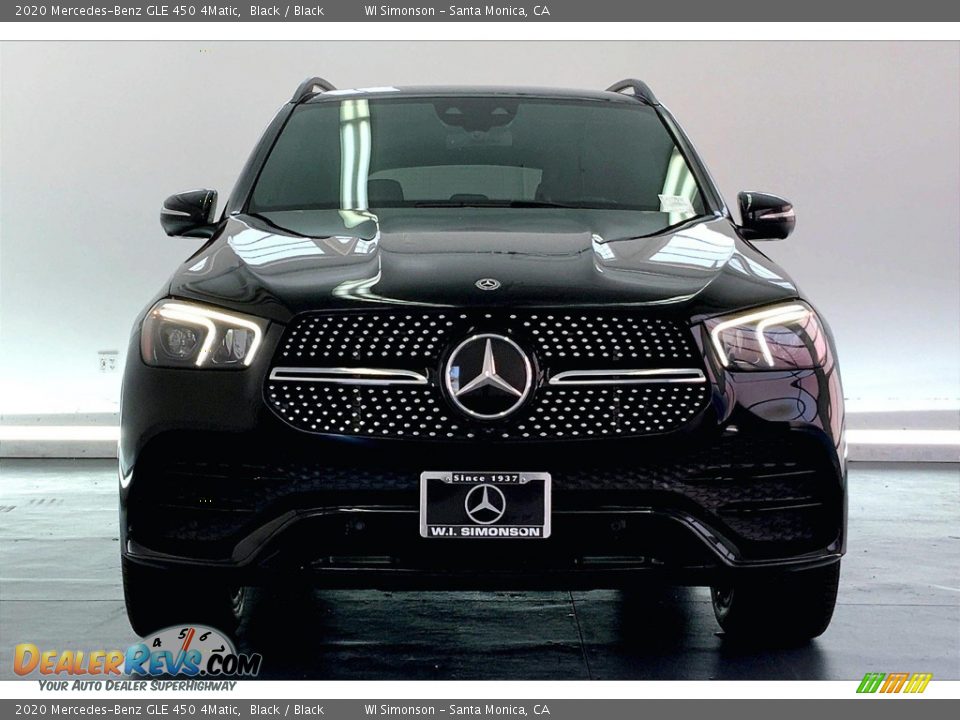 2020 Mercedes-Benz GLE 450 4Matic Black / Black Photo #2