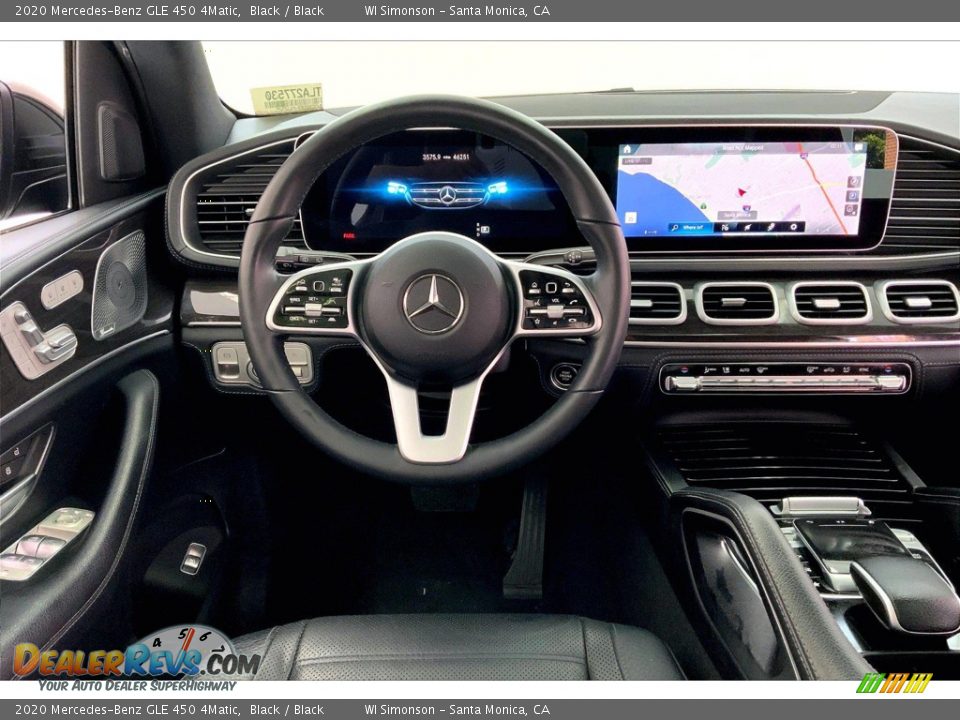 2020 Mercedes-Benz GLE 450 4Matic Black / Black Photo #4