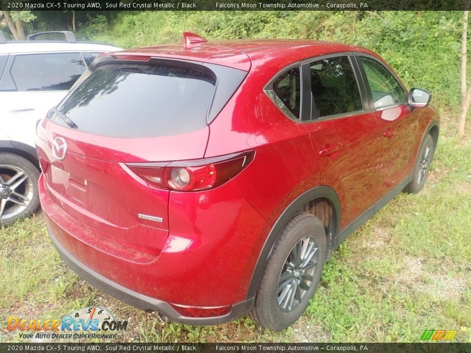 2020 Mazda CX-5 Touring AWD Soul Red Crystal Metallic / Black Photo #4