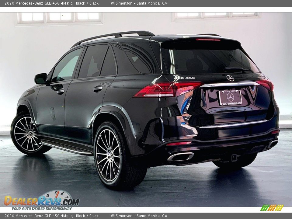 2020 Mercedes-Benz GLE 450 4Matic Black / Black Photo #10