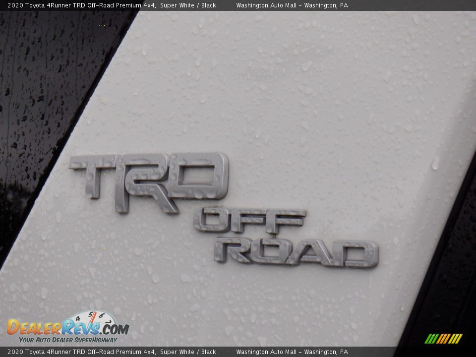 2020 Toyota 4Runner TRD Off-Road Premium 4x4 Super White / Black Photo #14