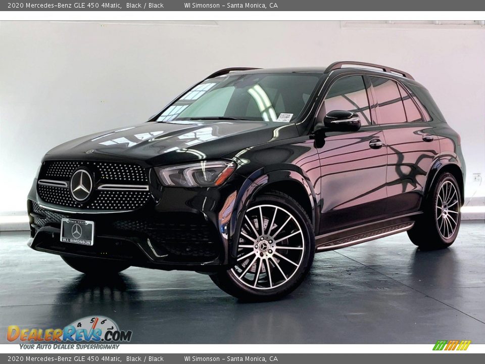 2020 Mercedes-Benz GLE 450 4Matic Black / Black Photo #12