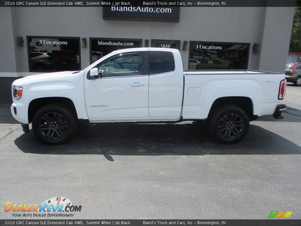 2019 GMC Canyon SLE Extended Cab 4WD Summit White / Jet Black Photo #1