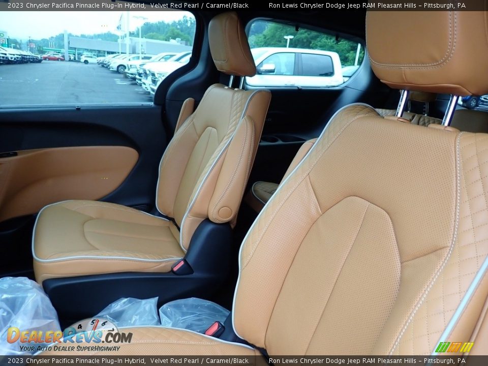 Rear Seat of 2023 Chrysler Pacifica Pinnacle Plug-In Hybrid Photo #12
