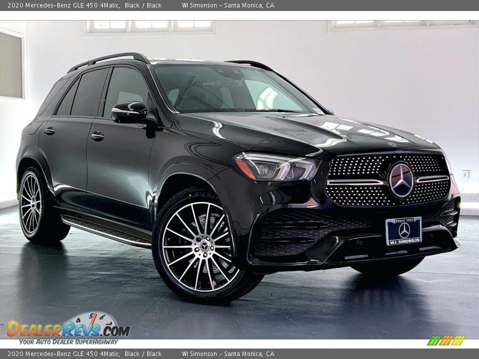 2020 Mercedes-Benz GLE 450 4Matic Black / Black Photo #34