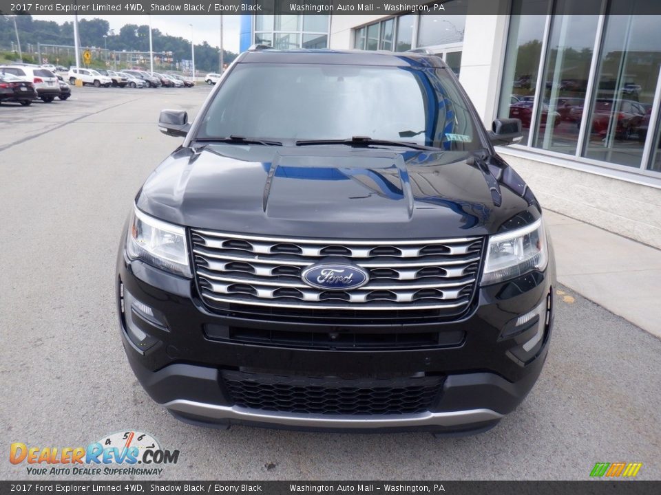 2017 Ford Explorer Limited 4WD Shadow Black / Ebony Black Photo #4