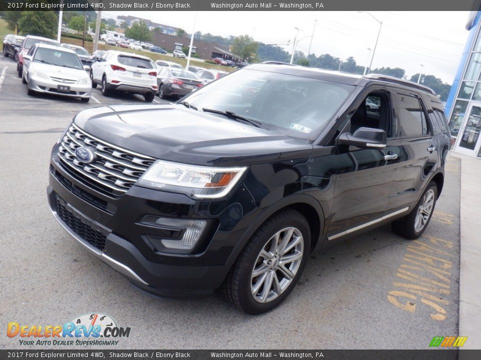 2017 Ford Explorer Limited 4WD Shadow Black / Ebony Black Photo #5