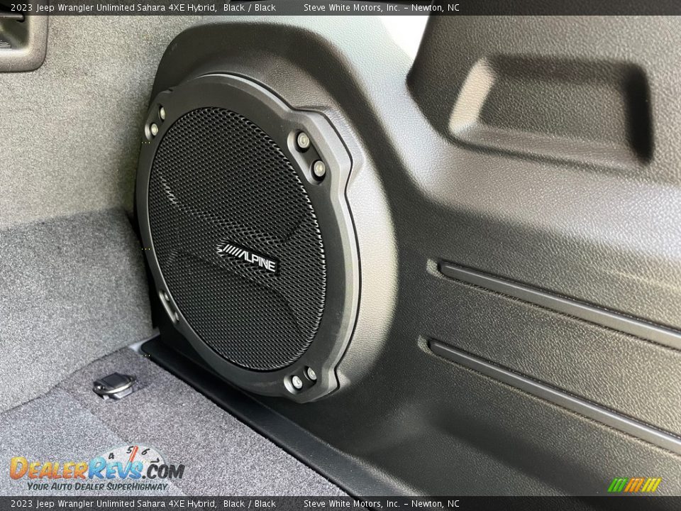 Audio System of 2023 Jeep Wrangler Unlimited Sahara 4XE Hybrid Photo #17