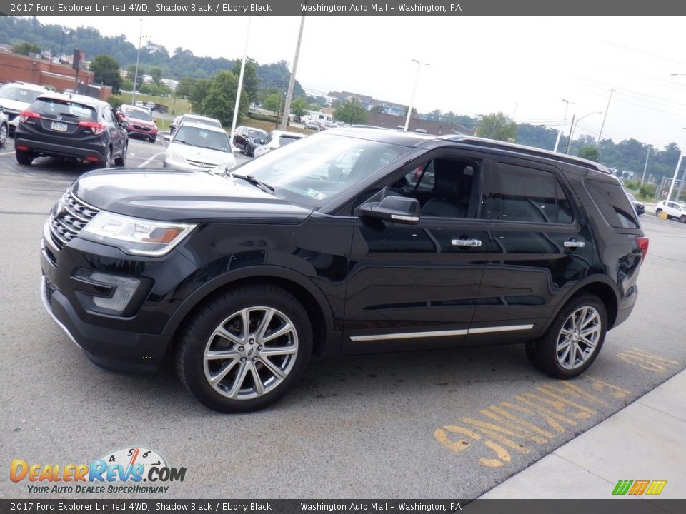 2017 Ford Explorer Limited 4WD Shadow Black / Ebony Black Photo #6