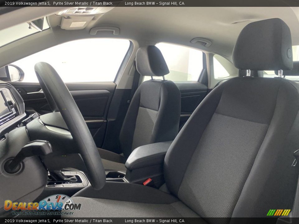 2019 Volkswagen Jetta S Pyrite Silver Metallic / Titan Black Photo #16