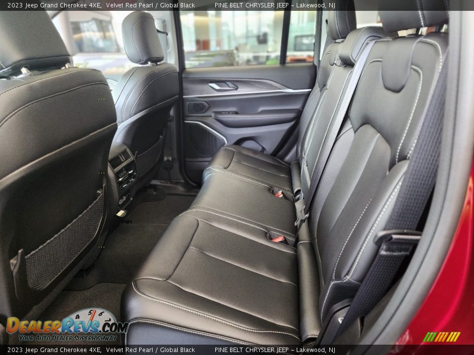 2023 Jeep Grand Cherokee 4XE Velvet Red Pearl / Global Black Photo #7