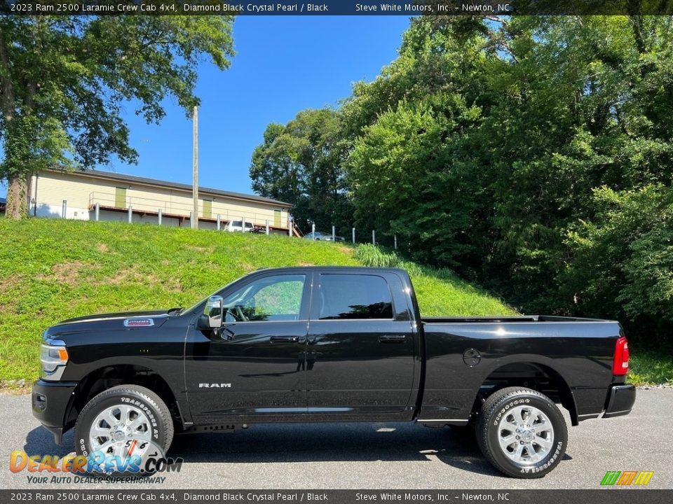 2023 Ram 2500 Laramie Crew Cab 4x4 Diamond Black Crystal Pearl / Black Photo #1