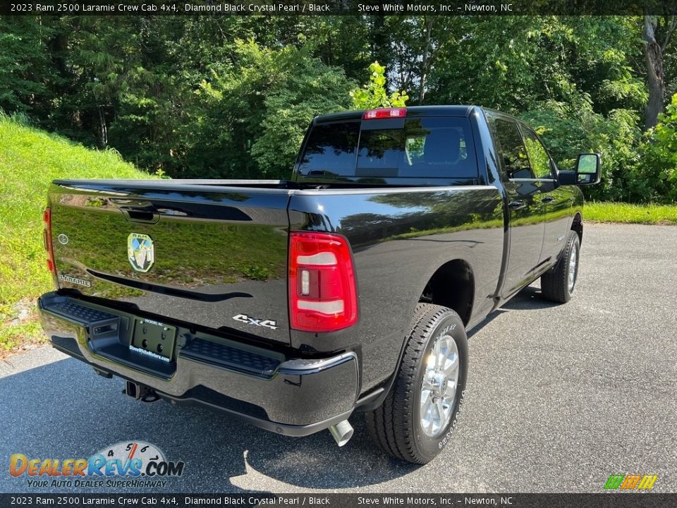 2023 Ram 2500 Laramie Crew Cab 4x4 Diamond Black Crystal Pearl / Black Photo #6