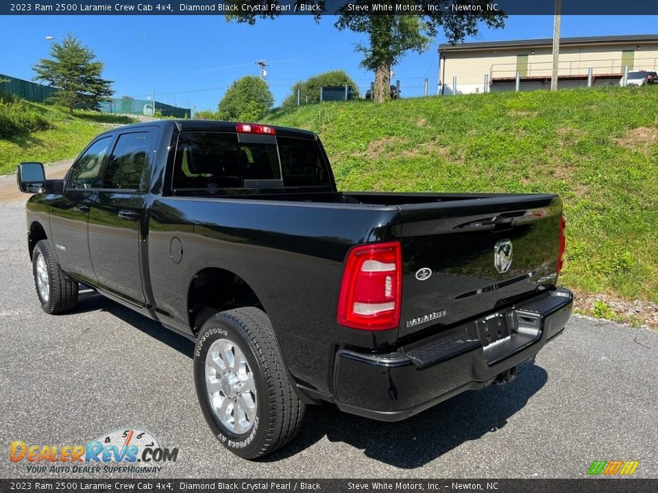 2023 Ram 2500 Laramie Crew Cab 4x4 Diamond Black Crystal Pearl / Black Photo #9