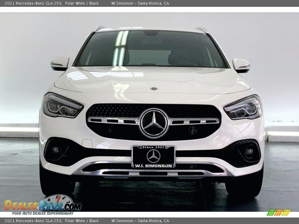 2021 Mercedes-Benz GLA 250 Polar White / Black Photo #2