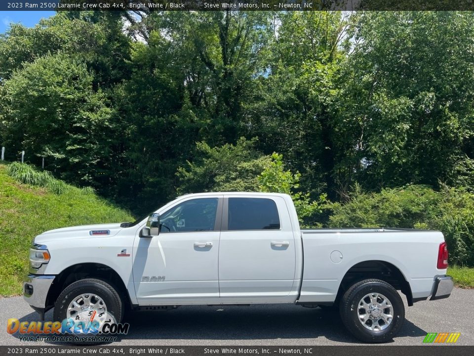 2023 Ram 2500 Laramie Crew Cab 4x4 Bright White / Black Photo #1