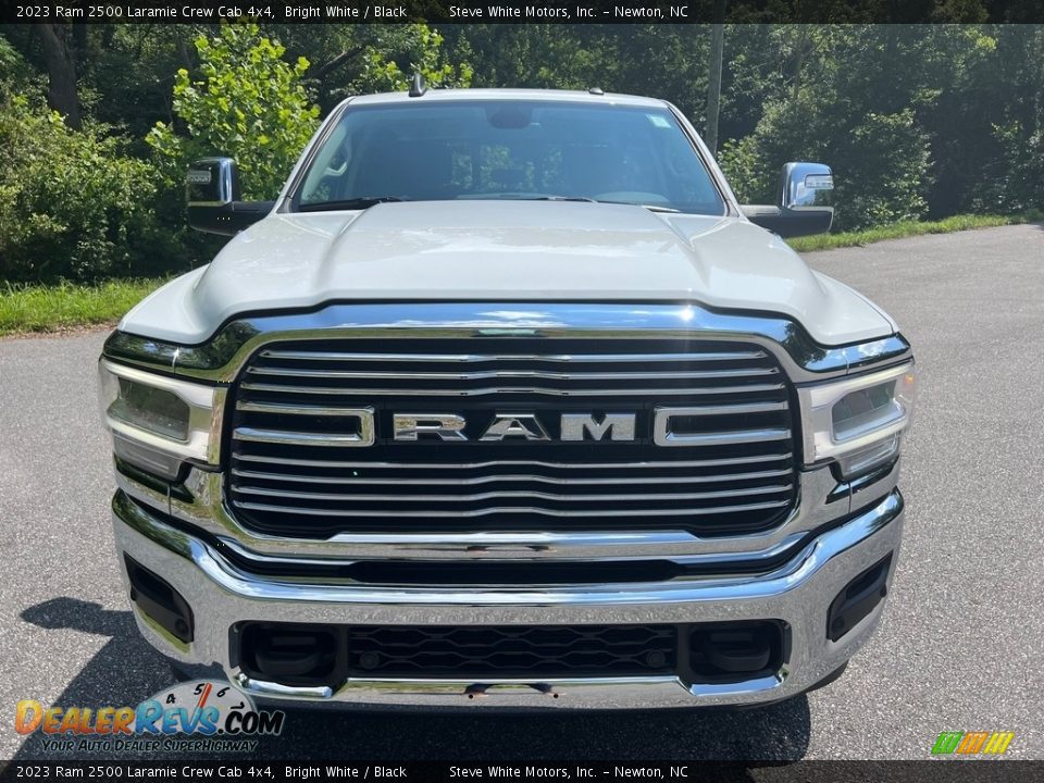 2023 Ram 2500 Laramie Crew Cab 4x4 Bright White / Black Photo #3