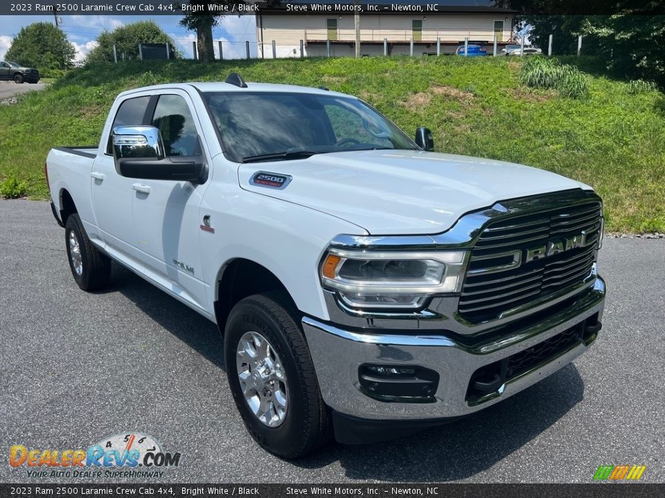 2023 Ram 2500 Laramie Crew Cab 4x4 Bright White / Black Photo #4