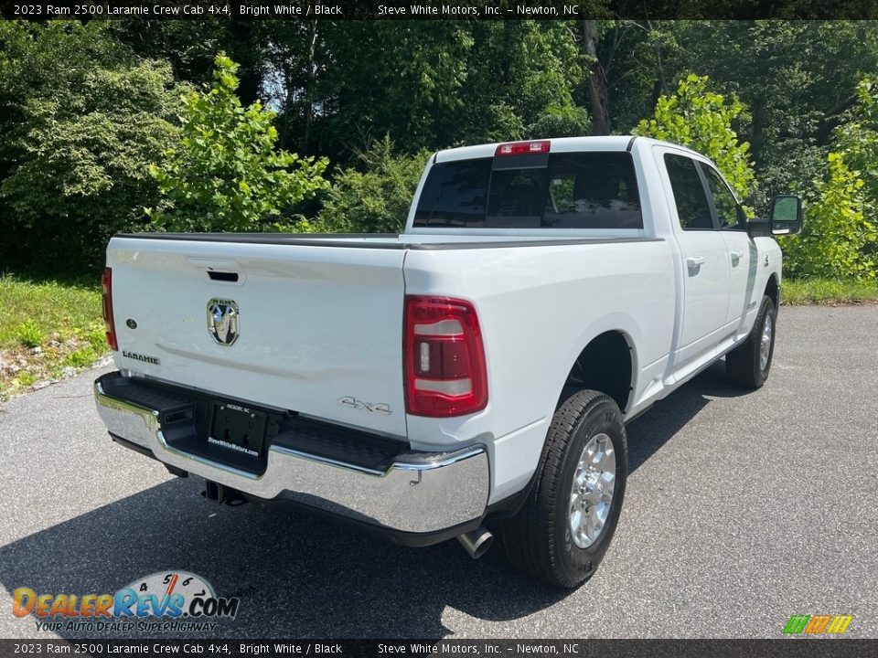 2023 Ram 2500 Laramie Crew Cab 4x4 Bright White / Black Photo #6