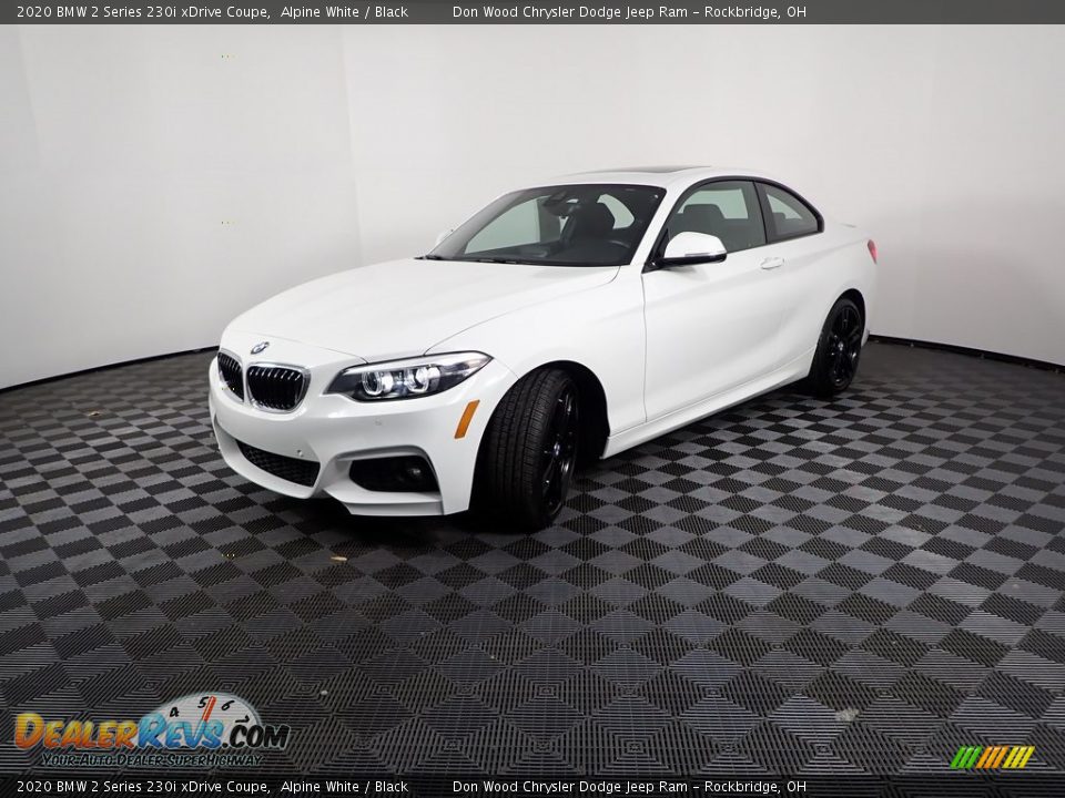 2020 BMW 2 Series 230i xDrive Coupe Alpine White / Black Photo #8