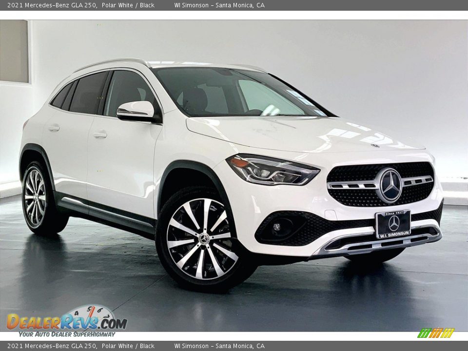 2021 Mercedes-Benz GLA 250 Polar White / Black Photo #33