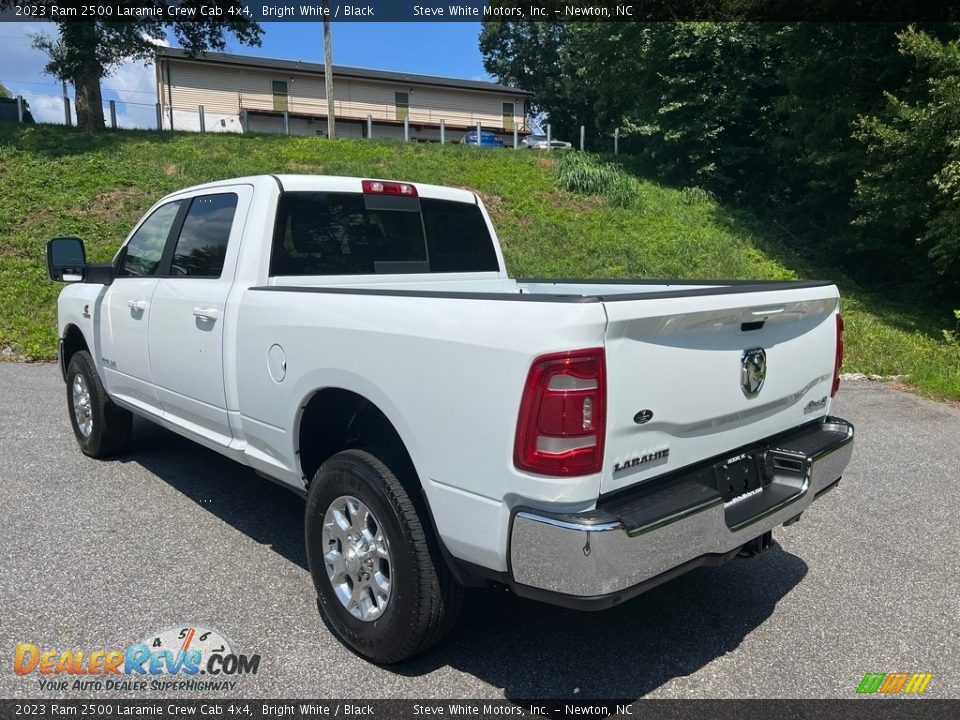 2023 Ram 2500 Laramie Crew Cab 4x4 Bright White / Black Photo #9