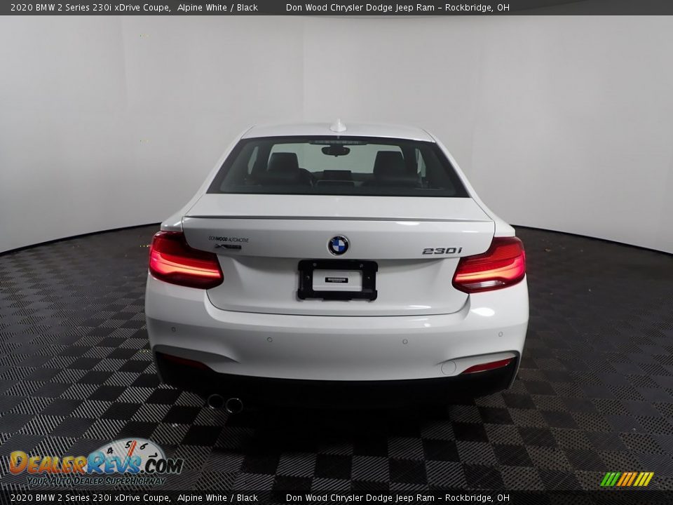 2020 BMW 2 Series 230i xDrive Coupe Alpine White / Black Photo #10