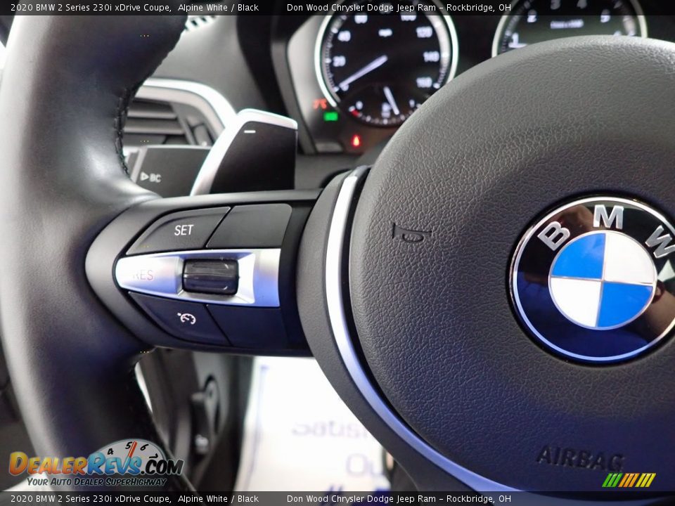2020 BMW 2 Series 230i xDrive Coupe Alpine White / Black Photo #20