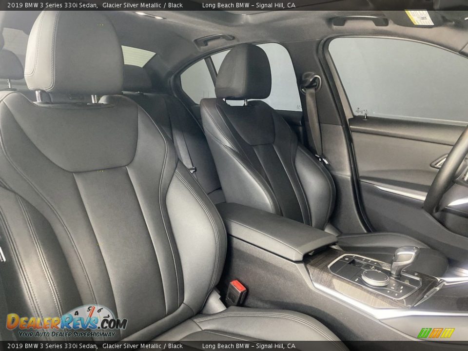 2019 BMW 3 Series 330i Sedan Glacier Silver Metallic / Black Photo #34