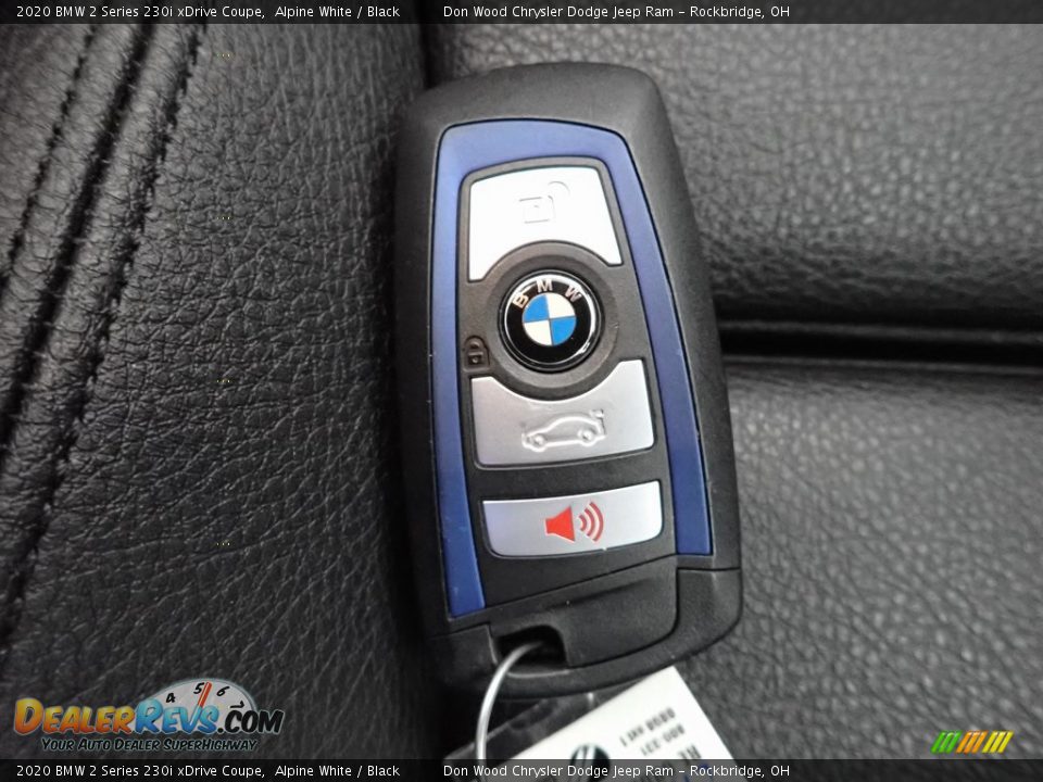 2020 BMW 2 Series 230i xDrive Coupe Alpine White / Black Photo #33