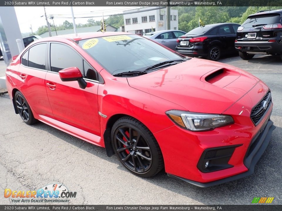 Front 3/4 View of 2020 Subaru WRX Limited Photo #8