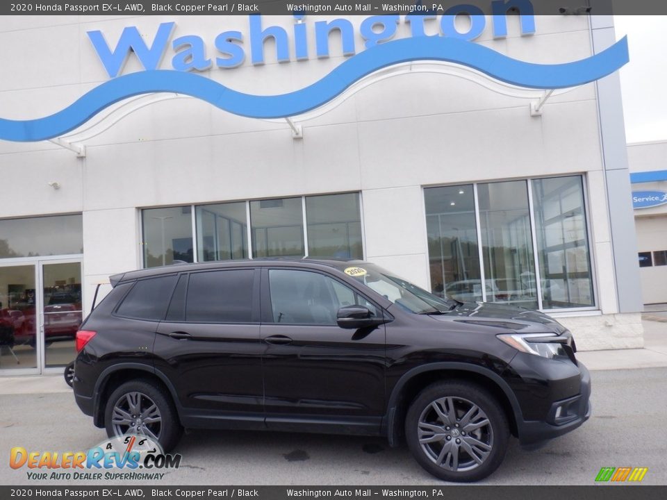 2020 Honda Passport EX-L AWD Black Copper Pearl / Black Photo #1