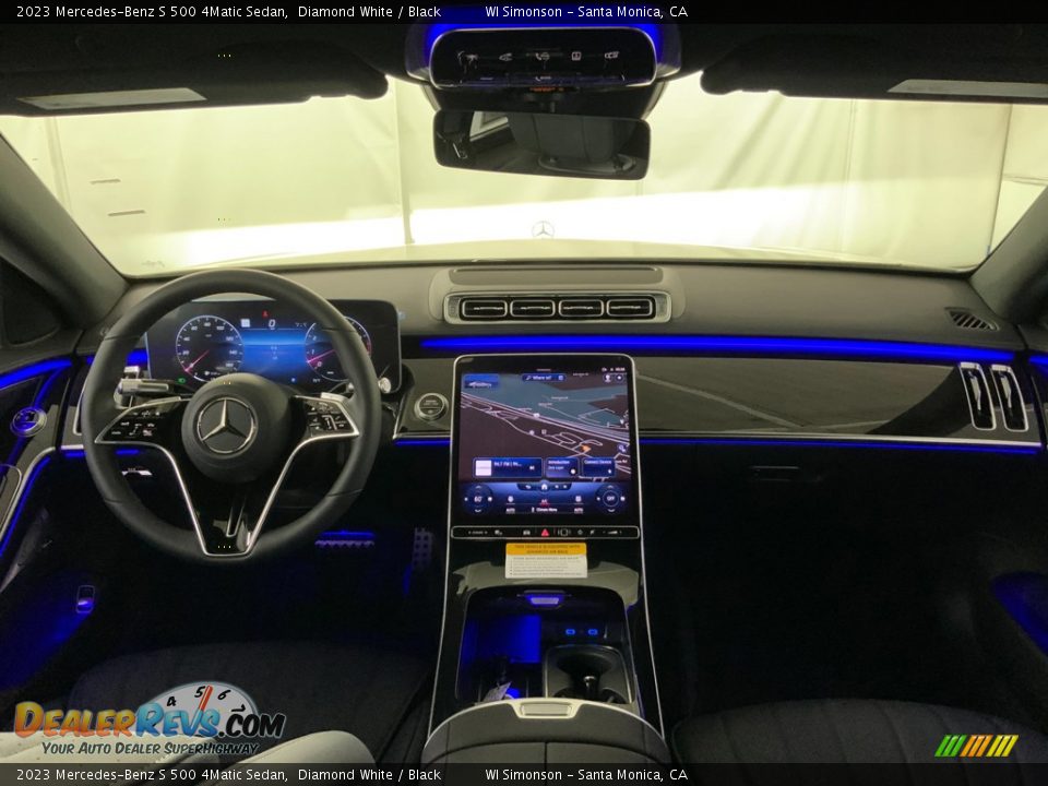 Dashboard of 2023 Mercedes-Benz S 500 4Matic Sedan Photo #10