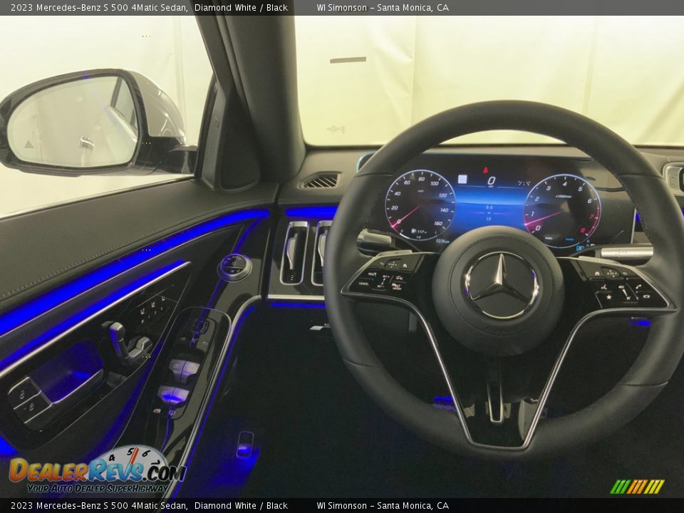 2023 Mercedes-Benz S 500 4Matic Sedan Steering Wheel Photo #11