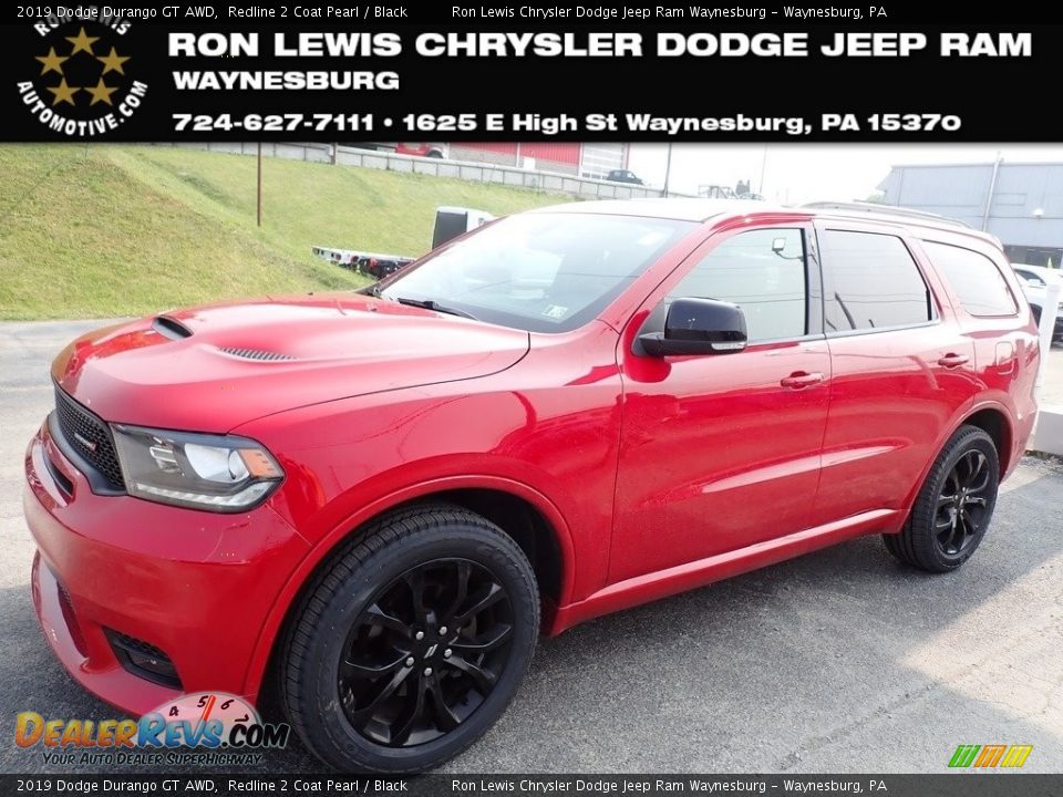 2019 Dodge Durango GT AWD Redline 2 Coat Pearl / Black Photo #1