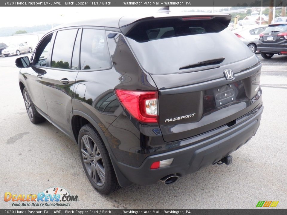Black Copper Pearl 2020 Honda Passport EX-L AWD Photo #6