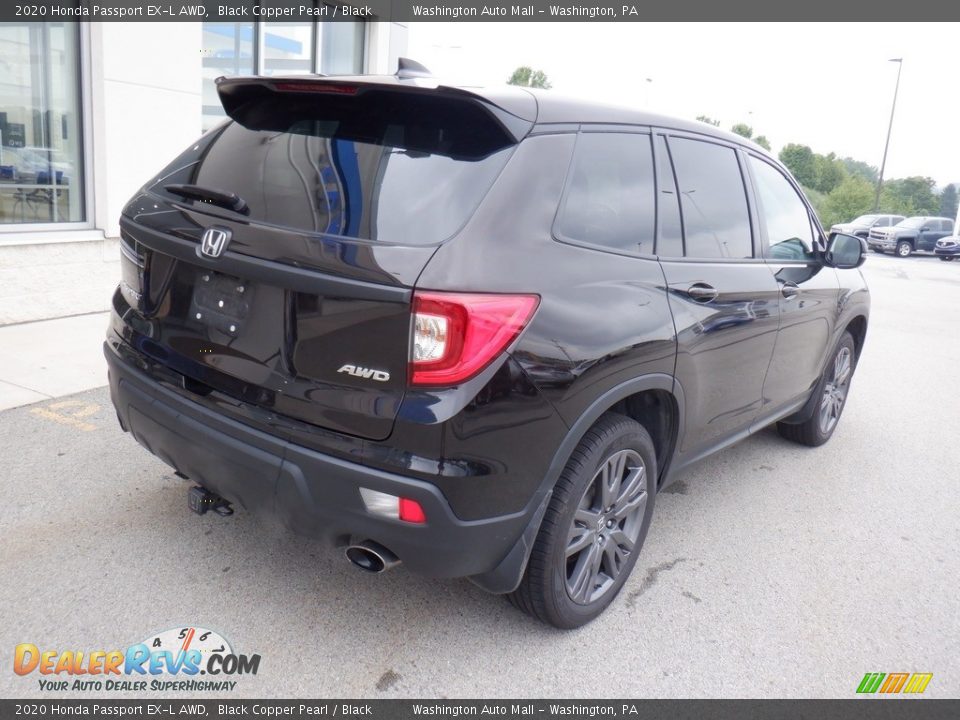 2020 Honda Passport EX-L AWD Black Copper Pearl / Black Photo #9