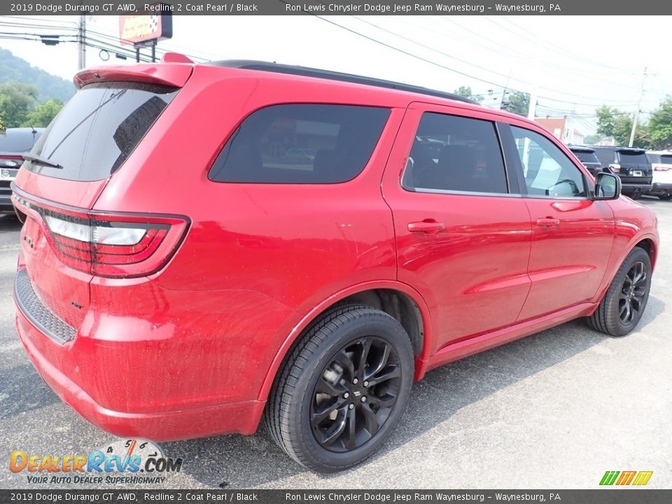 2019 Dodge Durango GT AWD Redline 2 Coat Pearl / Black Photo #6