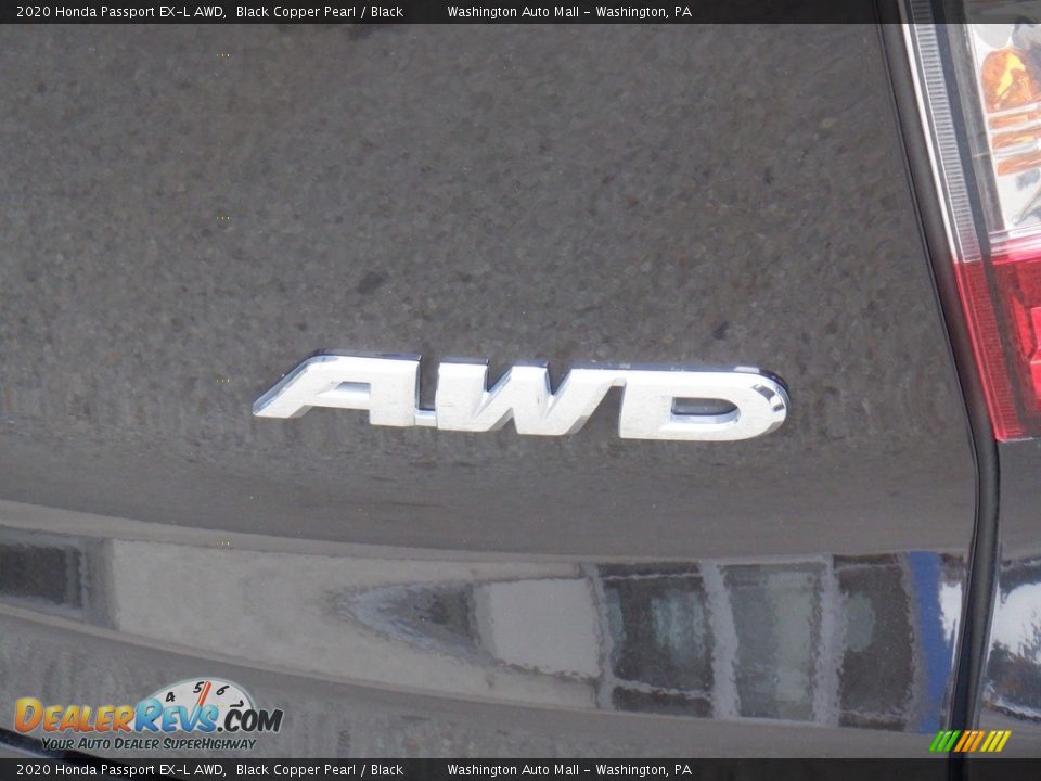 2020 Honda Passport EX-L AWD Black Copper Pearl / Black Photo #10