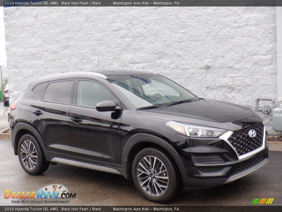 2019 Hyundai Tucson SEL AWD Black Noir Pearl / Black Photo #1