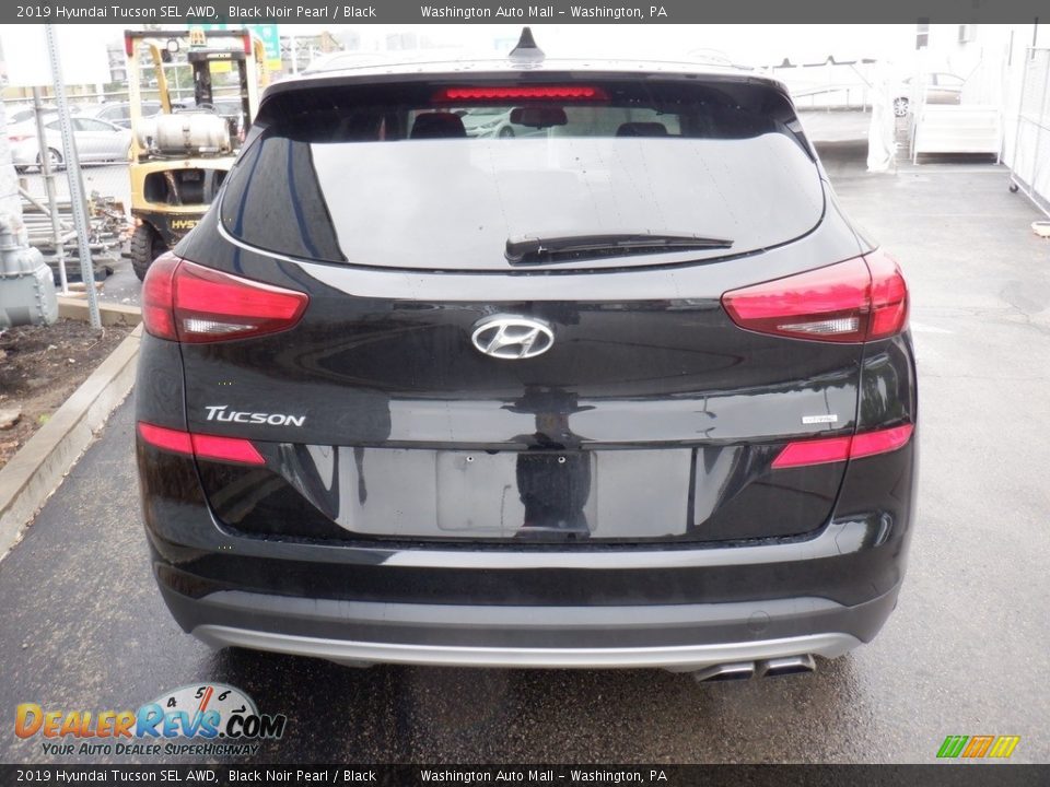 2019 Hyundai Tucson SEL AWD Black Noir Pearl / Black Photo #7