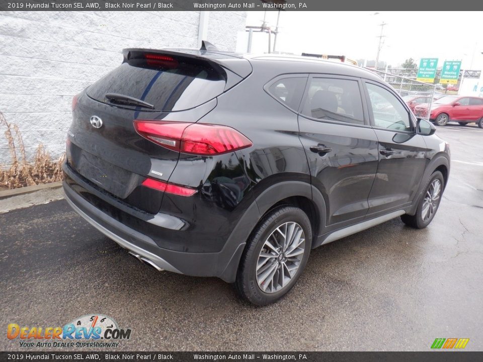 2019 Hyundai Tucson SEL AWD Black Noir Pearl / Black Photo #8