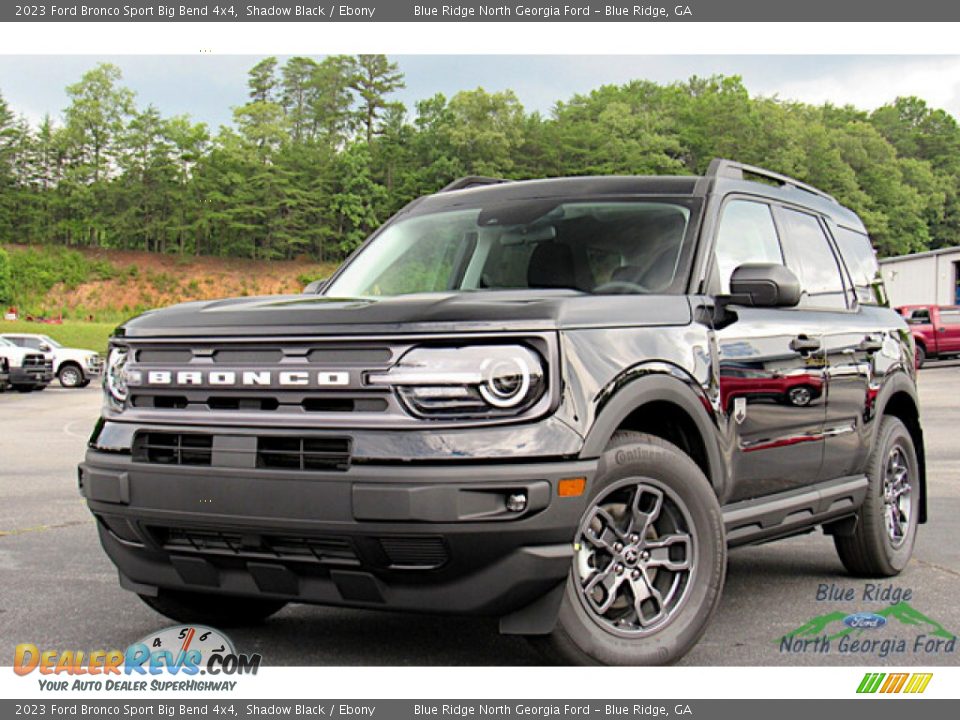 2023 Ford Bronco Sport Big Bend 4x4 Shadow Black / Ebony Photo #1