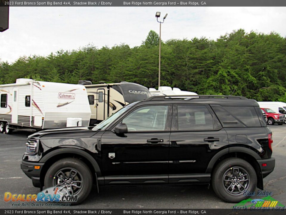 2023 Ford Bronco Sport Big Bend 4x4 Shadow Black / Ebony Photo #2