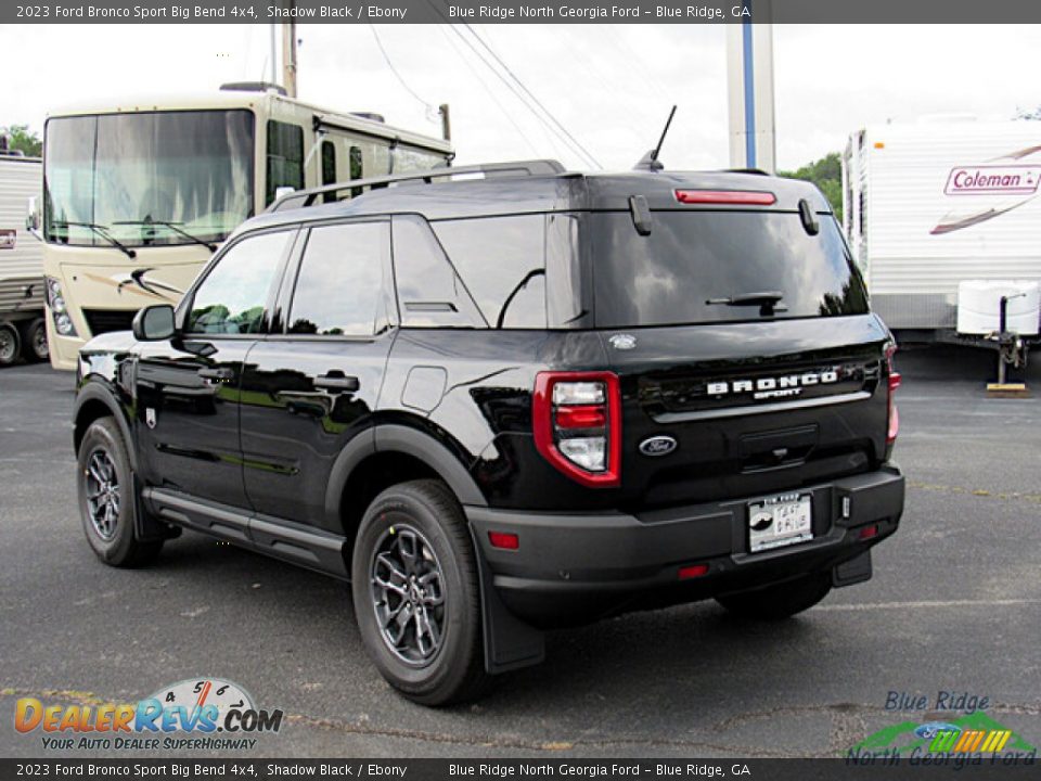 2023 Ford Bronco Sport Big Bend 4x4 Shadow Black / Ebony Photo #3