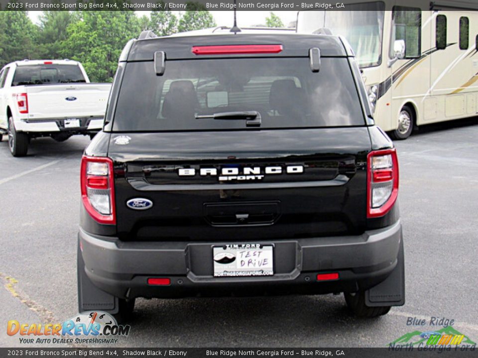 2023 Ford Bronco Sport Big Bend 4x4 Shadow Black / Ebony Photo #4